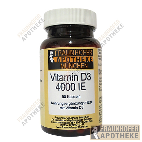 Bild 1 von Fraunhofers Vitamin D 3 4000 I.E. 90 Kps.
