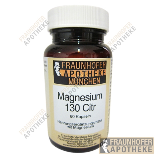 Bild 1 von Fraunhofers Magnesium 130 mg Kapseln 60 St