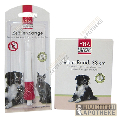 Bild 1 von PHA-Paket 3: Zeckenzange + SpotOn Zeckenschutz Hund 4x2ml